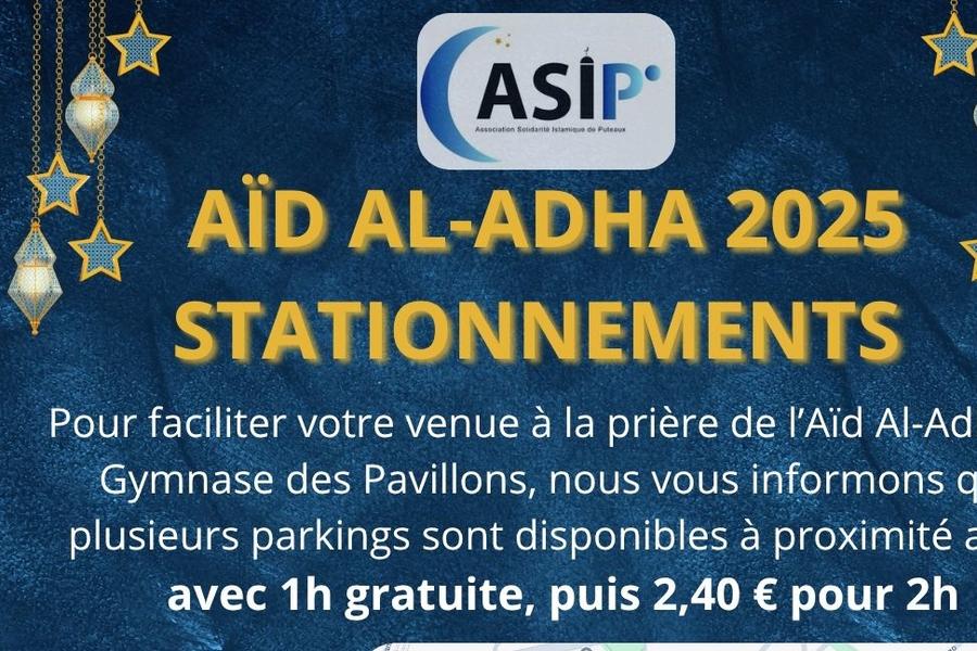 Aid Al Adhha 2025 stationnement Aid Al Adhha 2025 stationnement